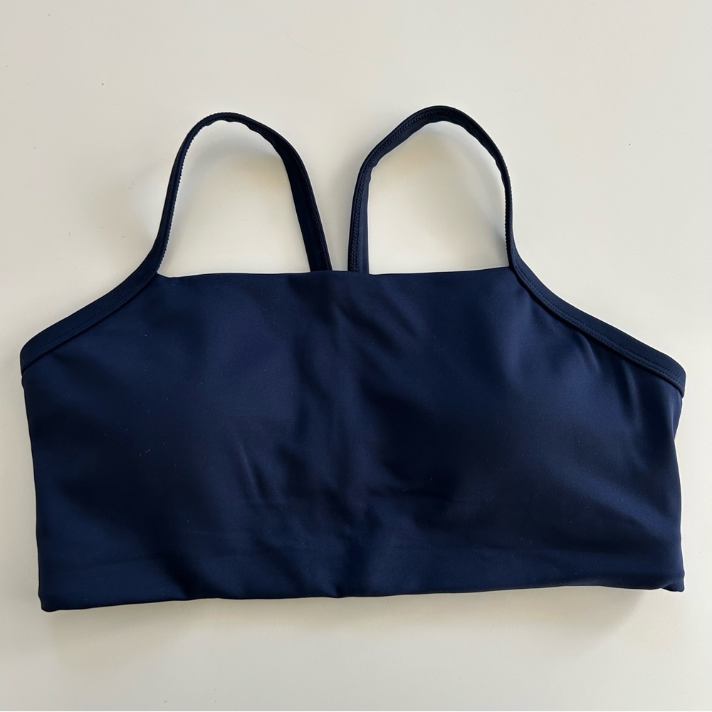 NOBULL Navy Blue Strappy Sports Bra
